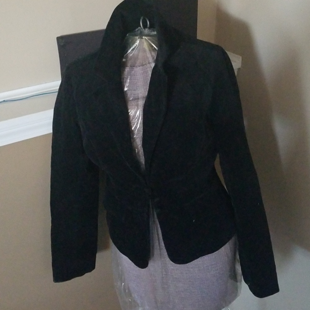 Velveteen blazer